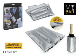 My Bar Enfriador Botellas Vino/Champagne 22x17x2 cm (24 Unidades)