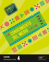 EDELVIVES Cuaderno Conocimiento del Medio 4º Primaria Fanfest 2023 (En Línea) - AA.VV
