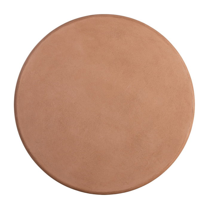 Mesa Centro Teja Dm-Microcemento Salón 80 X 80 X 38,50 cm