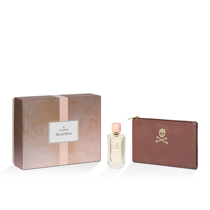 Scalpers Her & Here Estuche 2 pz Eau de Parfum para Mujer 100 ml con Neceser Scalpers Her & Here Estuche 2 pz Eau de Parfum para Mujer 100 ml con Neceser