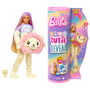 Barbie Muñeca Cutie Reveal Camiseta Cozy León HKR06 Mattel