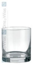 SKLOSERVIS Vaso Bistro Whisky Bajo, 28 cl (0.28 l) - Cristal, 88 mm Alto x 80 mm Diámetro, Borde Fino (Set de 6)