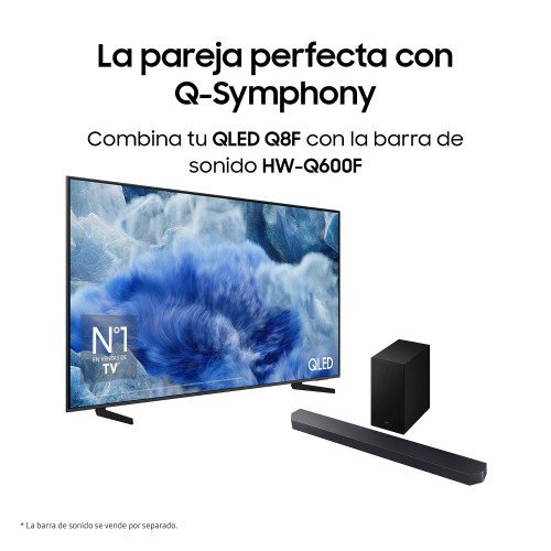 Samsung TV 75 pulg. QLED Q8F 4K Vision AI Smart TV 2025 TQ75Q8FAAUXXC Samsung TV 75 pulg. QLED Q8F 4K Vision AI Smart TV 2025 TQ75Q8FAAUXXC