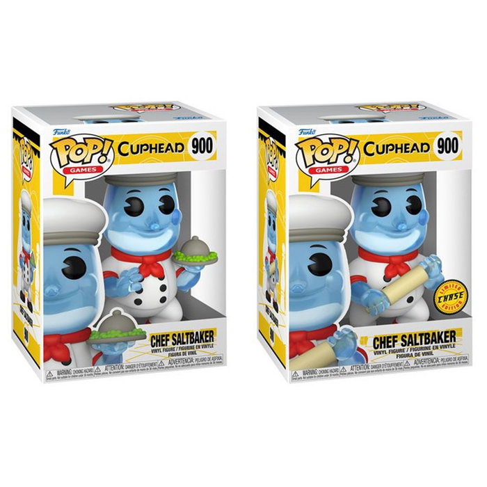 Funko Pop! Chef Saltbaker 61418 de Cuphead Funko Pop! Chef Saltbaker 61418 de Cuphead