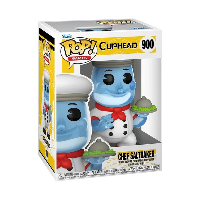 Funko Pop! Chef Saltbaker 61418 de Cuphead Funko Pop! Chef Saltbaker 61418 de Cuphead
