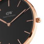 Daniel Wellington DW00100303 con caja y correa rosada