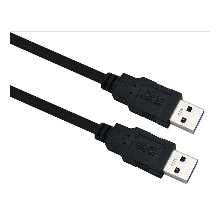 Helos Cable USB 3.2 Gen 1 A a A de 5 m, Negro Helos Cable USB 3.2 Gen 1 A a A de 5 m, Negro