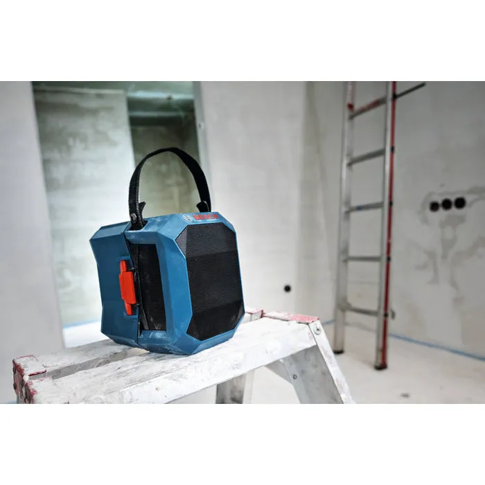 Bosch AACCP77749 Altavoz Bluetooth PROFESSIONAL GPB 18V-1 C 18V - Protección batería, batería y cargador no incluidos