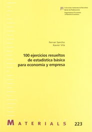 100 ejercicios resueltos de estadística básica economía, Ferran Sancho y Xavier Vilà - UAB