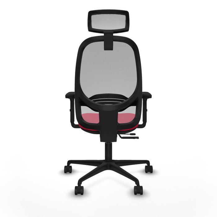 PIQUERAS Y CRESPO Silla de oficina Cilanco con mecanismo Sincro/Traslack, Rojo y Gris PIQUERAS Y CRESPO Silla de oficina Cilanco con mecanismo Sincro/Traslack, Rojo y Gris