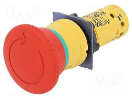 SCHNEIDER ELECTRIC Interruptor de emergencia Harmony XB7 rojo 22mm