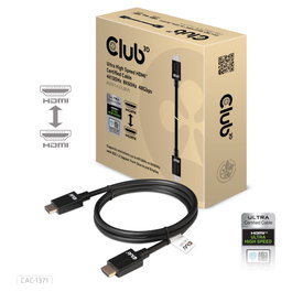 Club 3D Cable HDMI 2.1 Ultra High Speed 10K HDR 1m CAC-1371