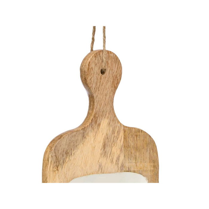 Bandeja de Aperitivos Gift Decor Blanco 50,7 x 3 x 14 cm (6 Unidades)