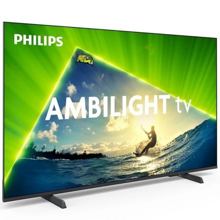 Philips 43PUS8209 Televisor QLED 43 pulgadas 4K UHD Ambilight Smart TV TITAN OS Dolby Atmos VRR