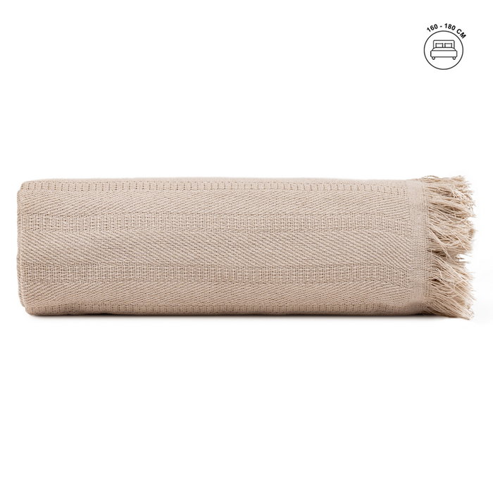Colcha Camel Algodón Textil/Hogar 280 X 260 cm Colcha Camel Algodón Textil/Hogar 280 X 260 cm
