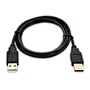 V7 Cable USB V7USB2AA-01M-1E, USB-A Macho a USB-A Macho, 1 m, USB 1.0 (480 Mbit/s), Negro