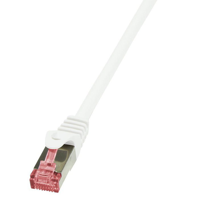 LogiLink Patchkabel CAT6 RJ45 S/FTP PiMF LSZH AWG27/7 2m Blanco