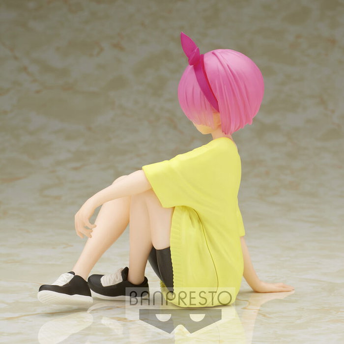 BANPRESTO Figura Ram Training Style Relax Time Re:Zero Starting Life in Another World 14cm BANPRESTO Figura Ram Training Style Relax Time Re:Zero Starting Life in Another World 14cm