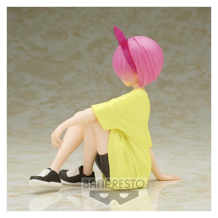 Banpresto Figura Re: Zero Starting Life In Another World Relax Time Ram Training Style PVC 14 cm