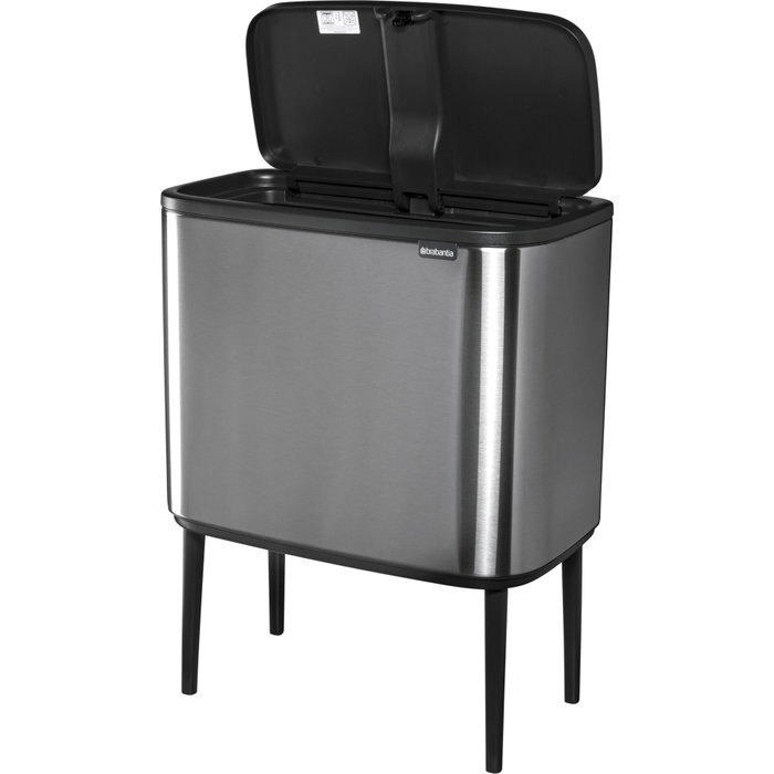 Brabantia Bo Touch Bin Acero Mate 11 + 23 L