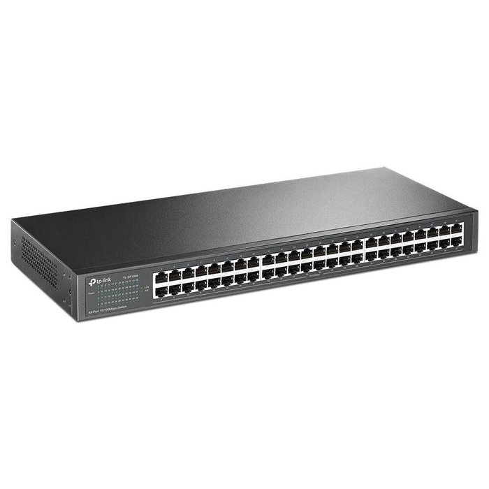 TP-Link TL-SF1048 Switch Fast Ethernet 48 Puertos Negro TP-Link TL-SF1048 Switch Fast Ethernet 48 Puertos Negro