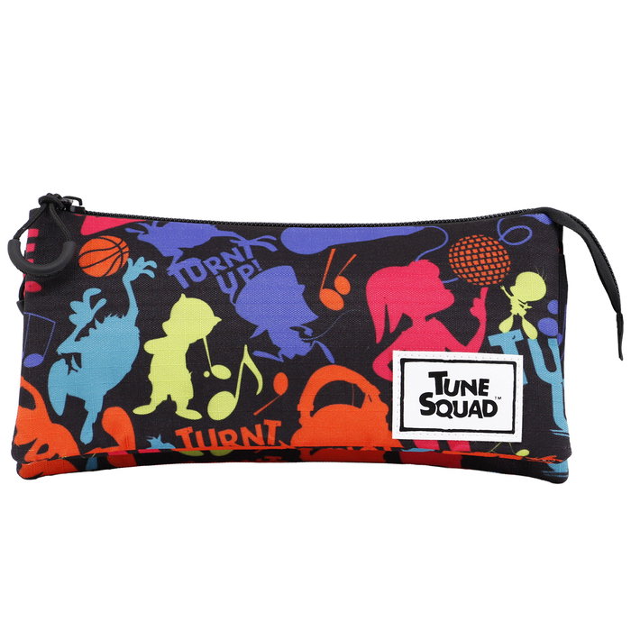 Estuche Portatodo Triple HS Tune Squad Looney Tunes Space Jam 2: A New Legacy Multicolor