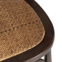 Silla Chocolate Madera-Ratán 55 X 50 X 81 cm