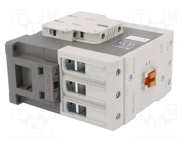 LS ELECTRIC Contactor METASOL MC-100A 230VAC 3-polar