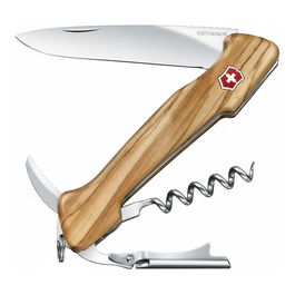 Victorinox Wine Master Taschenmesser, Navaja Multiusos con Mango de Madera de Nuez, V-0.97 01.63