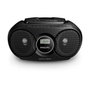 Philips AZ215S Radio CD Soundmachine Plata