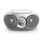 Philips AZ215S Radio CD Soundmachine Plata
