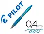 Pilot Bolígrafo G-2 Pixie Azul Claro Tinta Gel Retráctil Sujeción de Caucho Trazo 0,4 mm