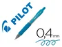 Pilot Bolígrafo G-2 Pixie Azul Claro Tinta Gel Retráctil Sujeción de Caucho Trazo 0,4 mm