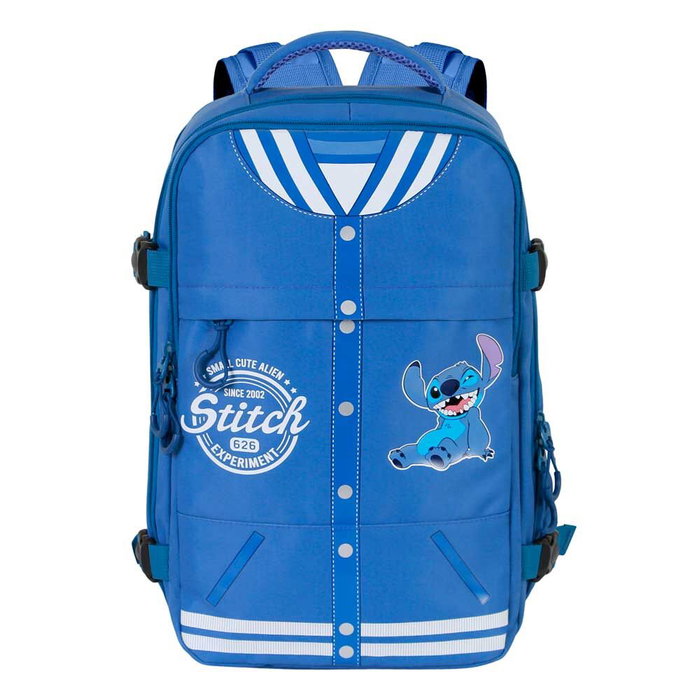 Karactermania Mochila Lilo y Stitch Mercury 2.0 Viaje Cabina Avión 40x20x25cm Azul