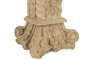 DKD Home Decor Columna Decorativa Antique Columns en Teca Natural 30x200x30 cm
