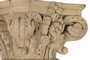 DKD Home Decor Columna Decorativa Antique Columns en Teca Natural 30x200x30 cm