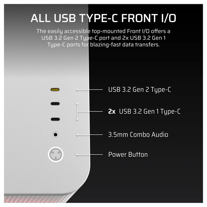 Corsair AIR 5400 RS-R ARGB Blanco