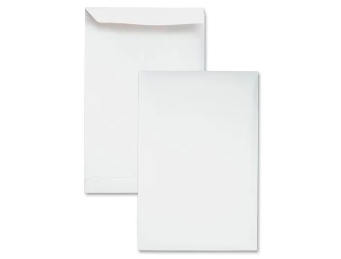 Liderpapel Bolsa N 10 Blanca Folio Prolongado 250x353 mm con Tira de Silicona Paquete 25 Unidades