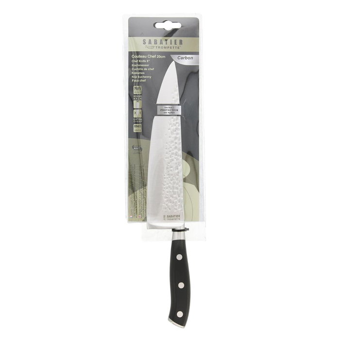 Cuchillo Chef Acero Inoxidable Carbon Sabatier 20 cm