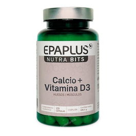 EPA PLUS Nutrabits Calcio+ Vit D3 120 Cápsulas