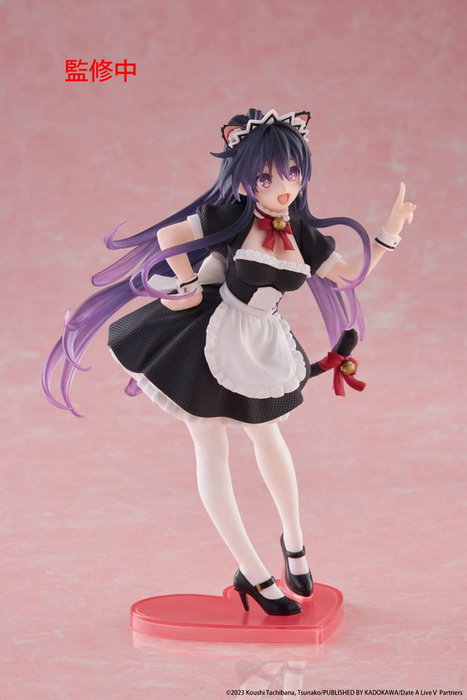 Date A Live V Estatua PVC Coreful Tohka Yatogami Cat Ear Maid Ver. 18 cm