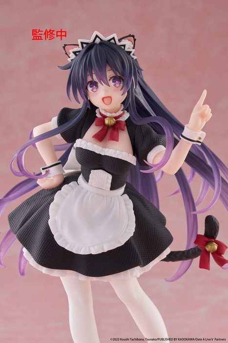 Date A Live V Estatua PVC Coreful Tohka Yatogami Cat Ear Maid Ver. 18 cm