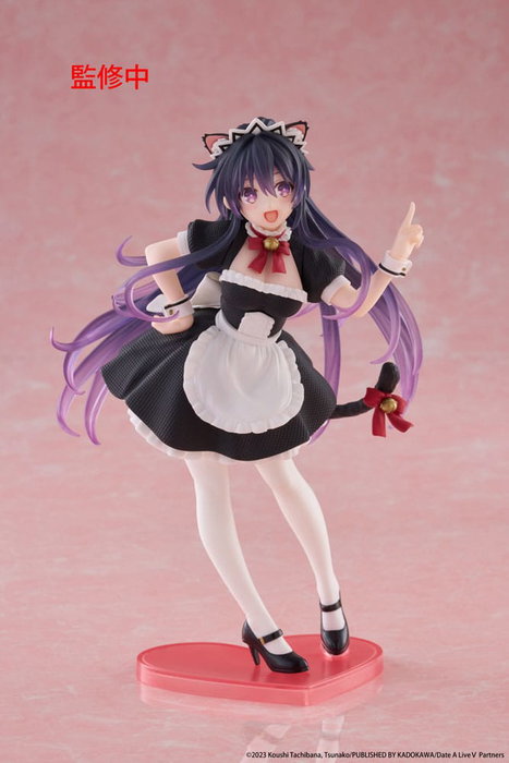 Date A Live V Estatua PVC Coreful Tohka Yatogami Cat Ear Maid Ver. 18 cm