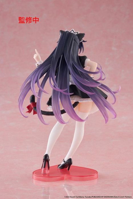 Date A Live V Estatua PVC Coreful Tohka Yatogami Cat Ear Maid Ver. 18 cm