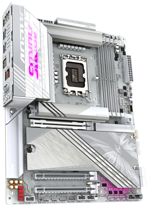 Gigabyte Z890 AORUS ELITE X ICE ATX Blanco DDR5 LGA 1851