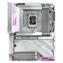 Gigabyte Z890 AORUS ELITE X ICE Placa Base ATX - Intel LGA 1851, DDR5 Hasta 9500MHz, Wi-Fi 7, Thunderbolt 4, S1851/DDR5/ATX