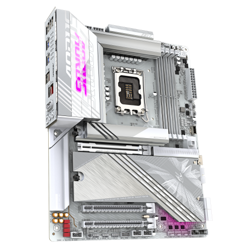 Gigabyte 9MZ89ELXE-00-10 Placa Base Z890 AORUS ELITE X ICE, Intel LGA 1851, DDR5, ATX