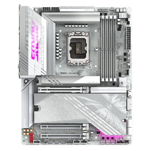 Gigabyte 9MZ89ELXE-00-10 Placa Base Z890 AORUS ELITE X ICE, Intel LGA 1851, DDR5, ATX
