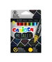 CARIOCA Ceras de Colores Metallic Maxi Triangular de 8 unidades