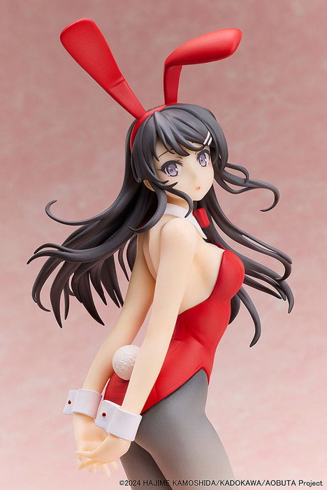 Rascal Does Not Dream of Bunny Girl Senpai Estatua 1/7 Mai Sakurajima Red Bunny Girl Ver. 27 cm